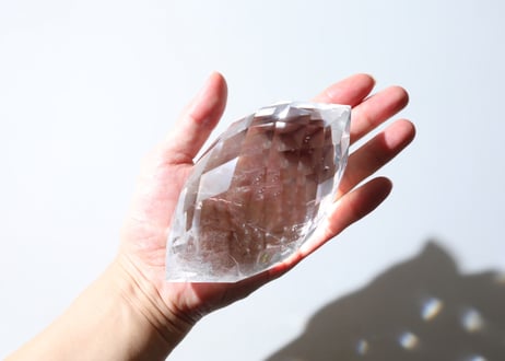 たくさんの技封入❣️【特注❣️Y.S.Y24の奇跡のグリッド】虹入り バイーア州産 レムリアンクォーツ E ※イベントクーポン使用不可