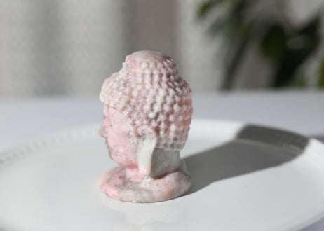 【先祖供養の技入り】ピンクオパール ブッダ ※イベントクーポン使用不可