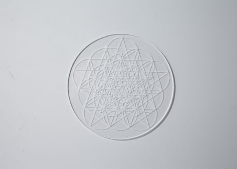 【new world】スター(五芒星)グリッドプレート（10cm）