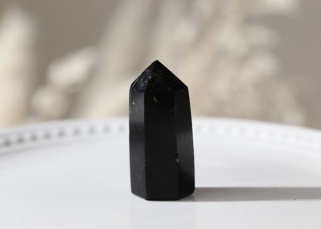【ポケットにおまもりを】ブラックトルマリン ミニ ポイント