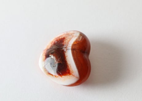 【生まれてくれてありがとう】カーネリアン ハート