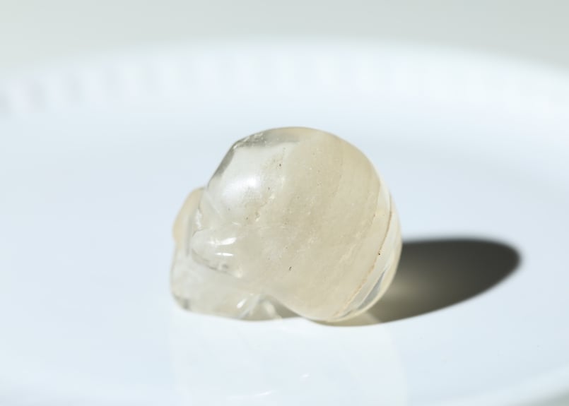 大地があなたを祝福する】千層ガーデンシトリン スカル | Y.S.Y24