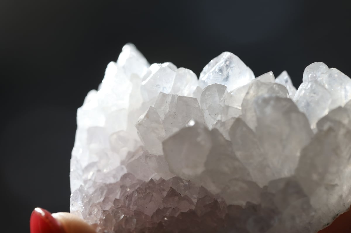 頭頂に咲く花】フラワーアメジスト クラスター | Y.S.Y24