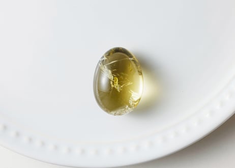 【美しいあなたへ】ハイクオリティ 虹入り シトリン タンブル