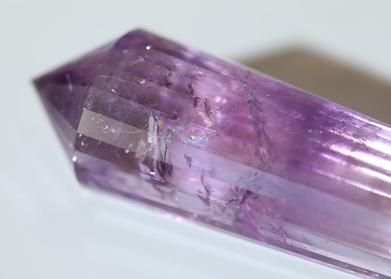 美しい魔女の杖】虹入りアメトリン ヴォーゲルワンド 24面カット | Y.S.Y24