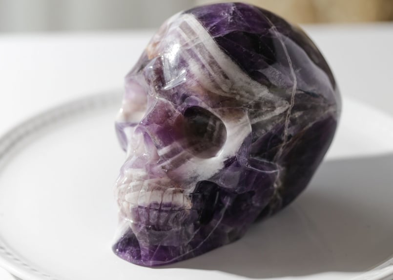 アメジスト スカル 紫色 骸骨 楽天市場】【現品お届け！動画あり】ケープアメジスト スカル