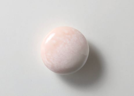 【冬から春となるワクワク】ピンク＆ホワイトスコレサイト 握り石