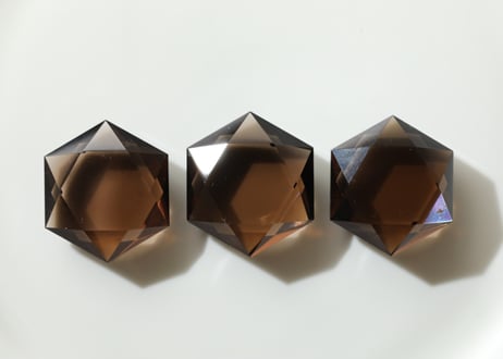 【CRYSTAL PATH クリスタルパス（魔法使いになる）シジル封入 オリジナルカードつき❣️】スモーキークォーツ 六芒星（1個） ※イベントクーポン使用不可