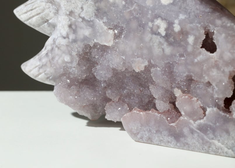 光を表現する】ハイクオリティ ドゥルジーピンクアメジスト ユニコーン