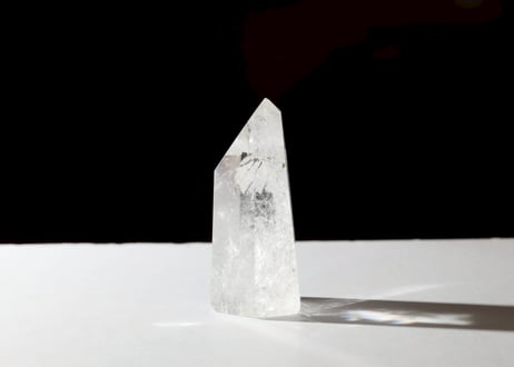 【INDEPENDENCE 自立（富を持つに値する）シジル封入 オリジナルカード付き❣️】ホワイトガーデン入り ハイクオリティ レムリアンクォーツ ポイント ※イベントクーポン使用不可