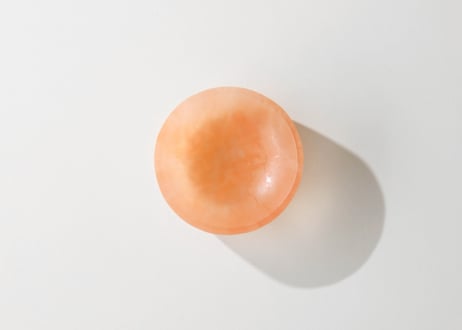 【生命の灯火】オレンジセレナイトの器