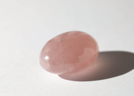 ピンクアマゾナイトスフィア♡ハート模様♡No.2396 ピンクアマゾナイト