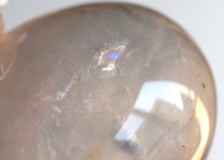 【ルカ】虹入り ミントグリーンガーデンクォーツ