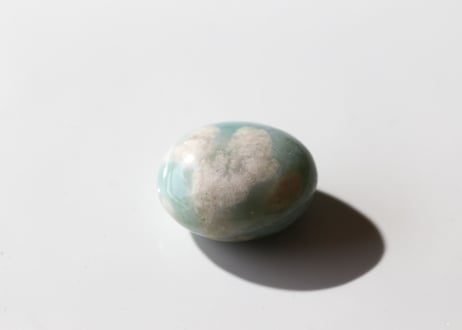 【新鮮な気持ち】ブルーチェリーブロッサムアゲート タンブル