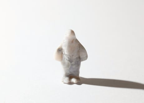 【有るものを見る】チェリーブロッサムアゲート ペンギン