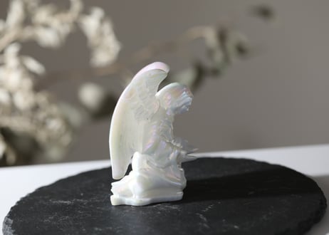 【魂をわかちあう】エンジェルオーラ ホワイト翡翠 天使様