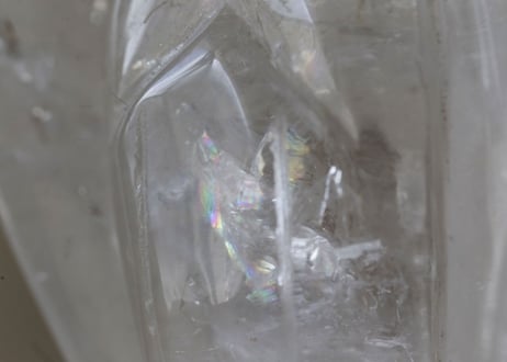 虹入り クリアクォーツ 天使