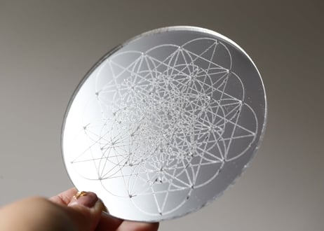 スター ミラーグリッドプレート(10cm)