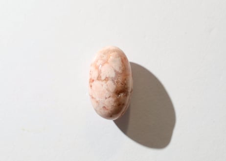 【悟りのシッディ入り】チェリーブロッサムアゲート リンガム