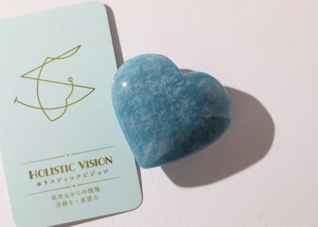【HOLISTIC VISION ホリスティックビジョン（高次元からの情報・冷静さ・直観力）シジル封入 オリジナルカード付き❣️】トロレアイト ハートM ※イベントクーポン使用不可
