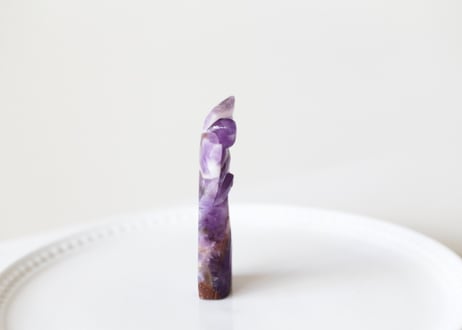 【こっちにおいで】アメジストの羽を広げた天使
