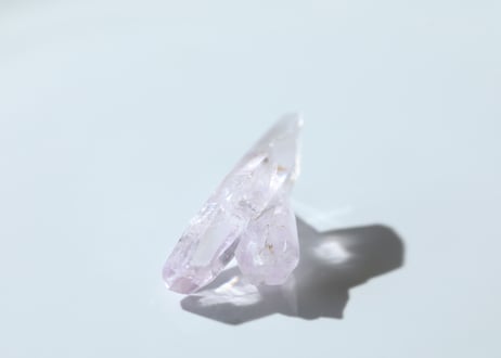 【天使の忘れ物】虹入り ベラクルスアメジスト クロス ダブルターミネーテッド