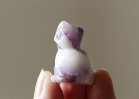 【キミの隣に】アメジスト 猫