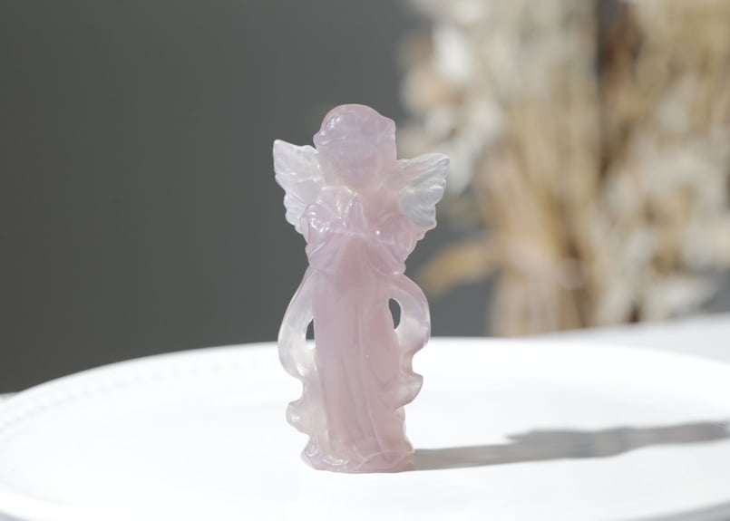 【オーダーメイド】最終SALE！高品質◎パープルフローライト 天使の羽 71UTS+MlgbL._AC_UF894,