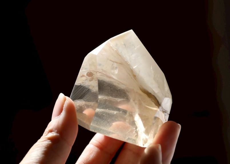 光を育む庭】ナチュラルシトリンガーデンクォーツ ポイント | Y.S.Y24