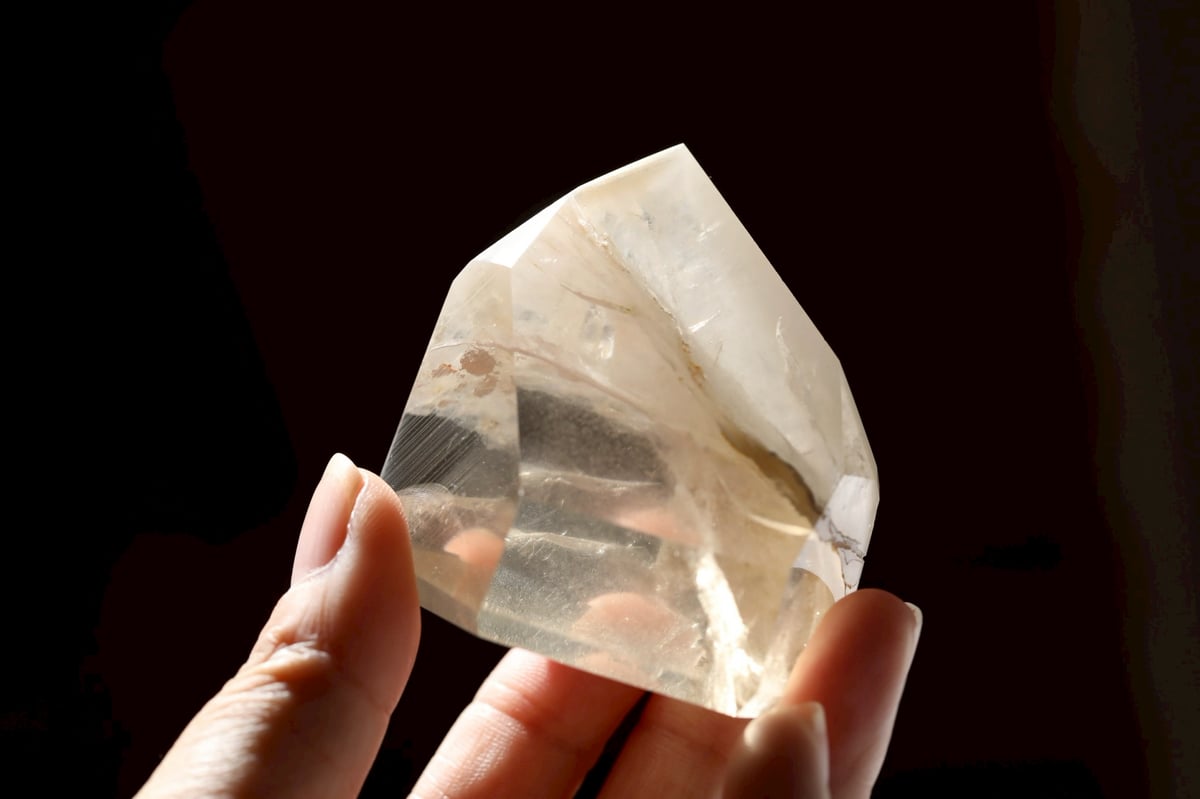 光を育む庭】ナチュラルシトリンガーデンクォーツ ポイント | Y.S.Y24