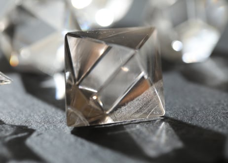 大技封入❣️【Over the Rainbow / 願いの実現を加速する】ガネッシュヒマール産水晶 幾何学セット ラクタの箱付き【かけがえのない存在】※イベントクーポン使用不可