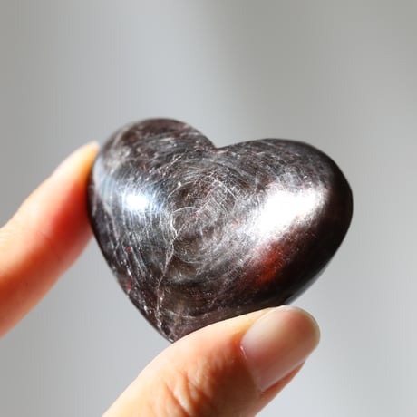 貴重　ブルーベリーマイカ トップクォリティ]パープルレッドマイカブレスレット/パープル