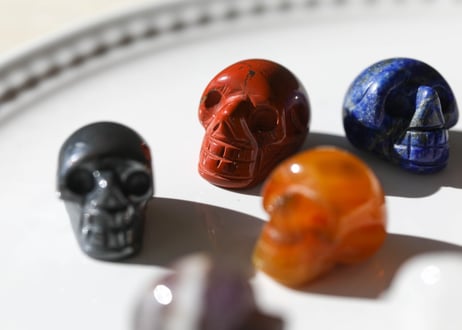 【体の声を聴く】7チャクラバランス スカルセット
