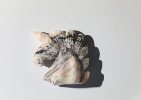 【デザインを楽しむ】クレイジーレースアゲート ユニコーン