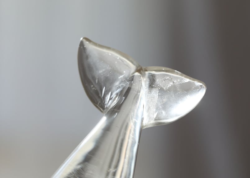 フリーフォーム　スモーキー　激虹　ブラジル　ミナスジェライス州　どこから見ても虹 シトリン／かちわり／ブラジル・ミナスジェライス州 | チルル