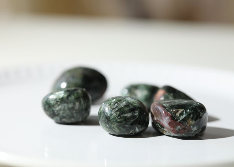 祝福の光】セラフィナイトタンブル 6個セット | Y.S.Y24