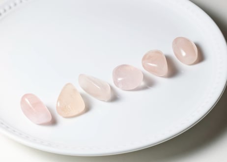 【女神性に目覚める】ハイクオリティ モルガナイト タンブルM（６個セット）