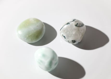 【神と接点をもつ】心を癒す緑のタンブル セット A