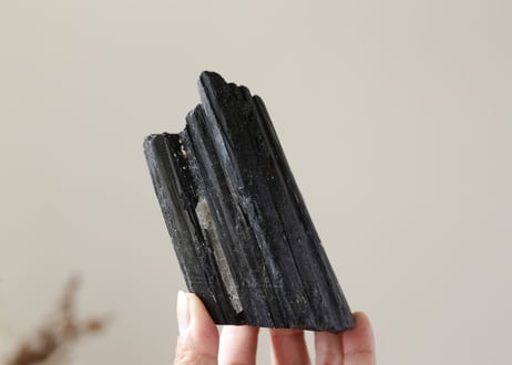 【体へ愛を届ける】ブラックトルマリン＆クォーツ 原石