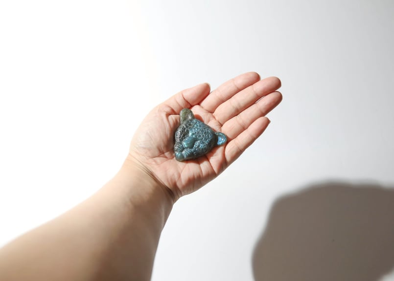 真実を映す】ラブラドライトの豹 | Y.S.Y24