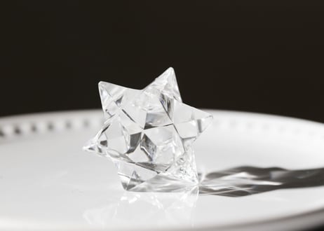 ガネッシュヒマール産水晶 アステロイド ラクタの箱付き　【ascension】