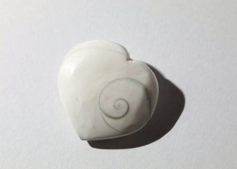大技封入❣️【虚空蔵菩薩から智慧を授かる】オペルキュラムシェル ハート ※イベントクーポン使用不可