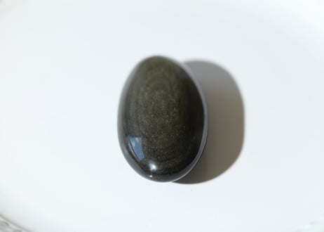 【宇宙との約束】ゴールドシーンオブシディアン 握り石