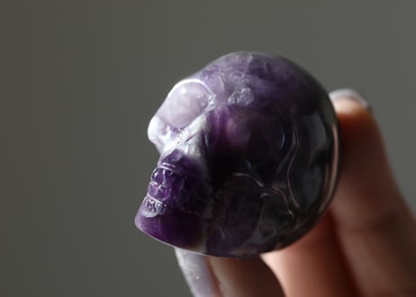 【魔法のことば】アメジスト スカル