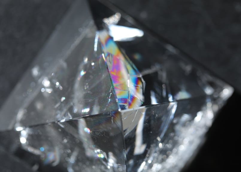 華やかな人生を】虹入り レムリアンシード ピラミッド | Y.S.Y24