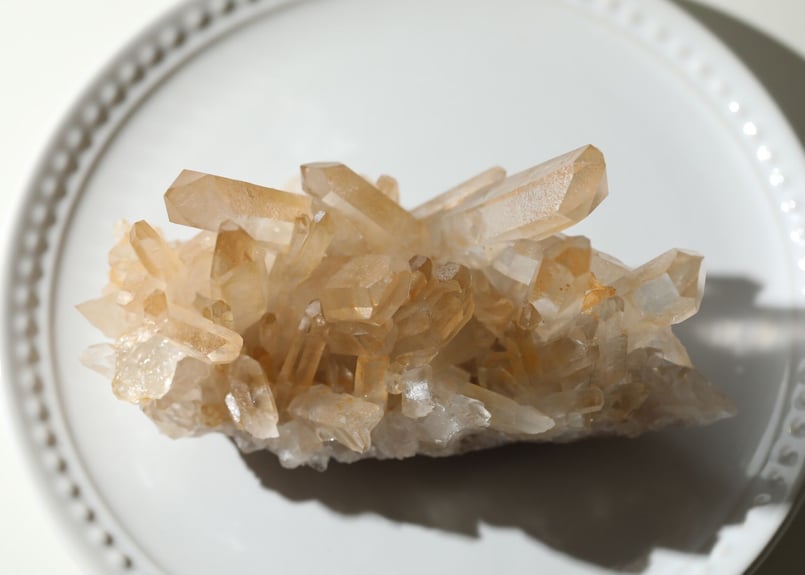 ゼコデソーザ産 ゴールデンクォーツクラスター | Y.S.Y24