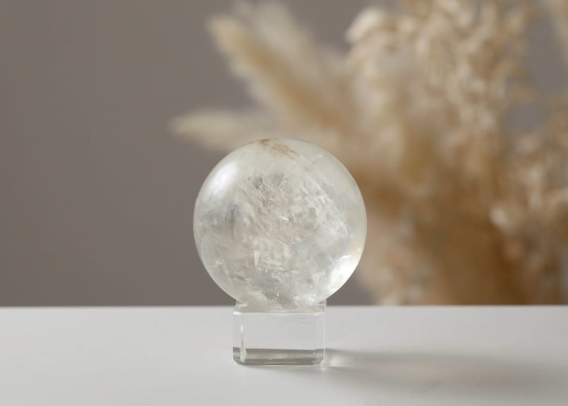 許す強さ】虹入り ゴールデンカルサイト スフィア | Y.S.Y24