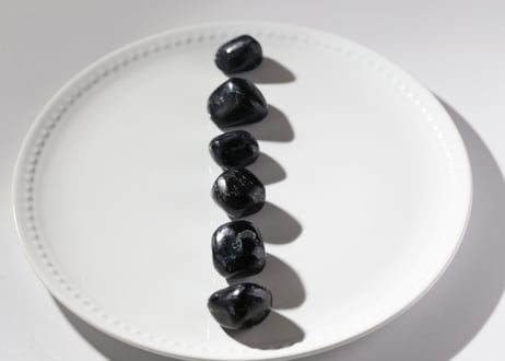 ブラックトルマリン タンブル　L（6個セット）　【最愛】