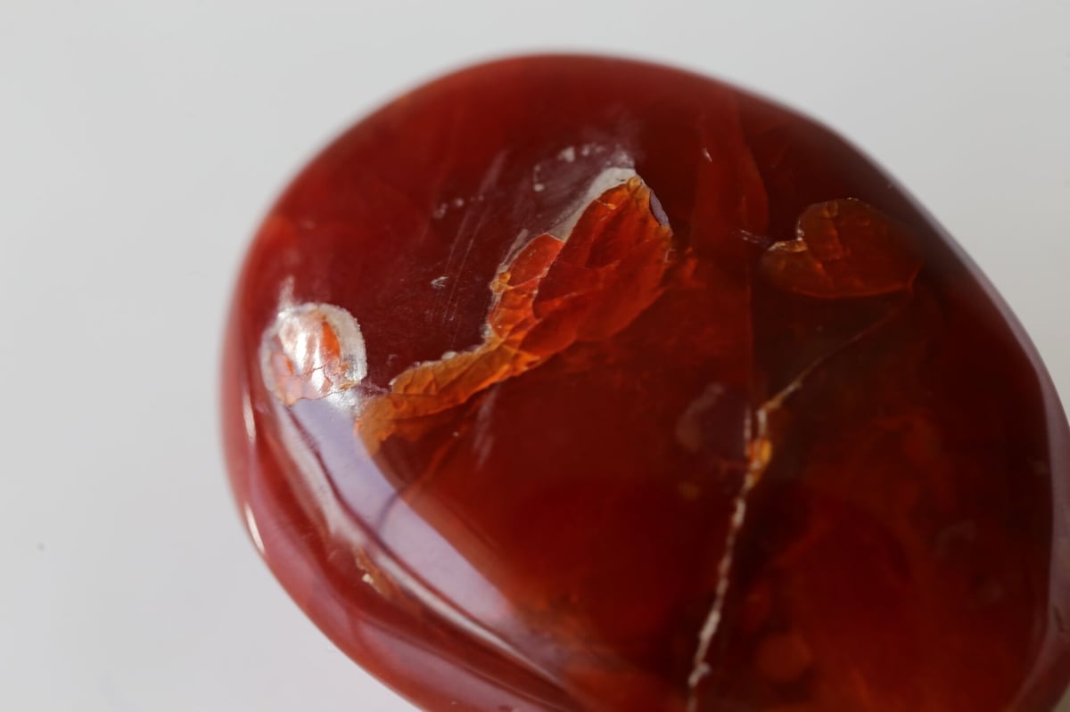 あ〜きゃん♬様　高品質　カーネリアン　ジオード　月　ムーン　握り石 あ〜きゃん♬様 高品質 カーネリアン ジオード 月 ムーン 握り石