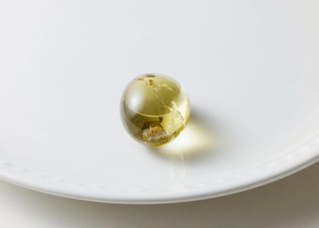 【美しいあなたへ】ハイクオリティ 虹入り シトリン タンブル